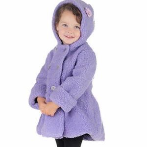 Olive & Lucy Lavender 18 Mo Girls Dress Coat EUC
